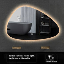 Contour Light Bathroom Mirror 