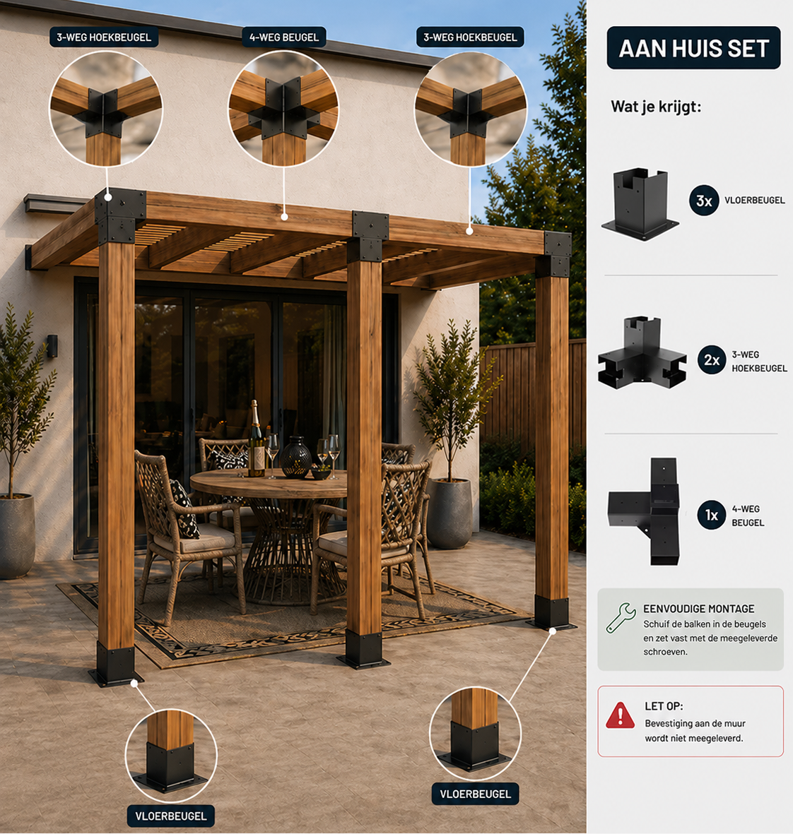 Cozy-Essentials™ | Patio Cover Frame Set