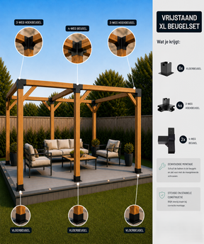 Cozy-Essentials™ | Patio Cover Frame Set