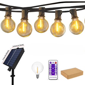 Solar Globe String Lights
