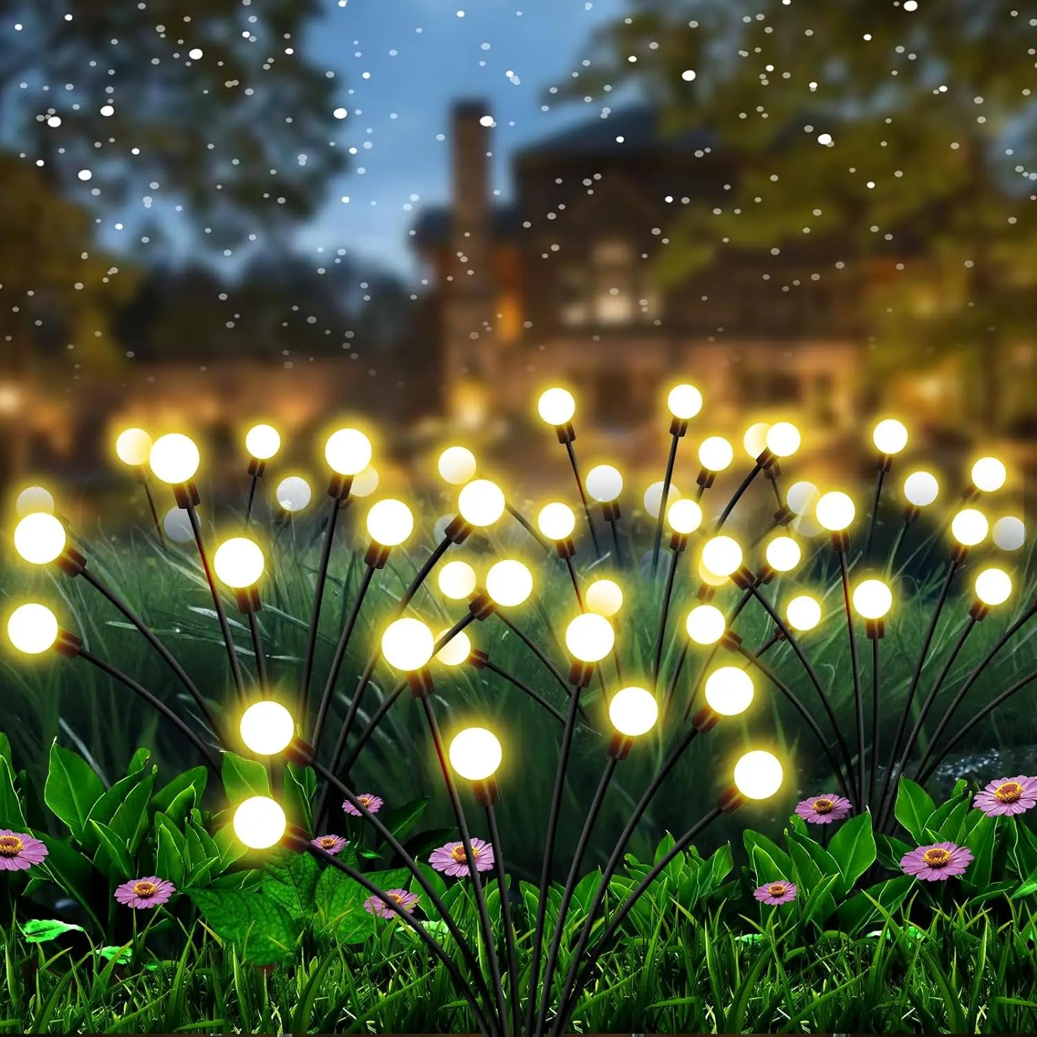 Solar Sphere Garden Lights