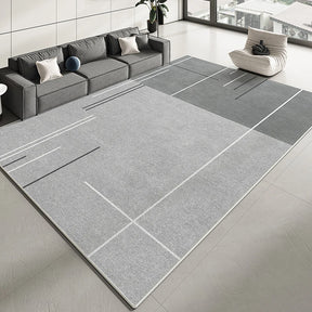 Stain-Resistant Low-Pile Rug
