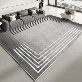 Stain-Resistant Low-Pile Rug