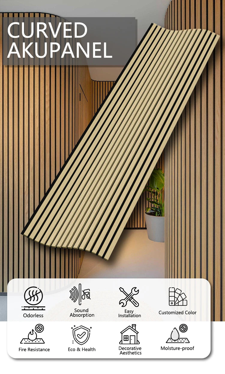 Wooden wallnut Wall Panel