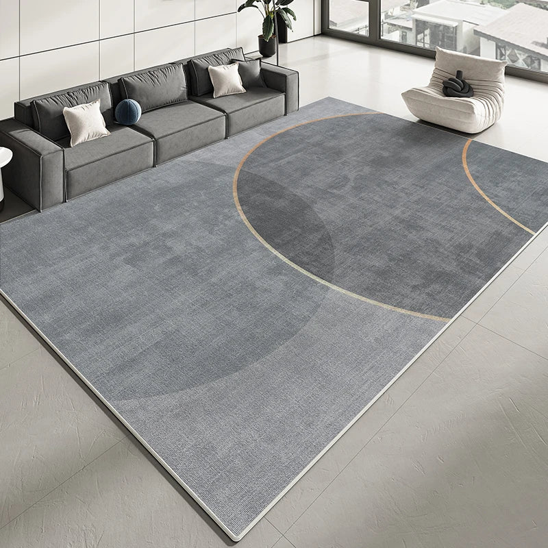 Stain-Resistant Low-Pile Rug