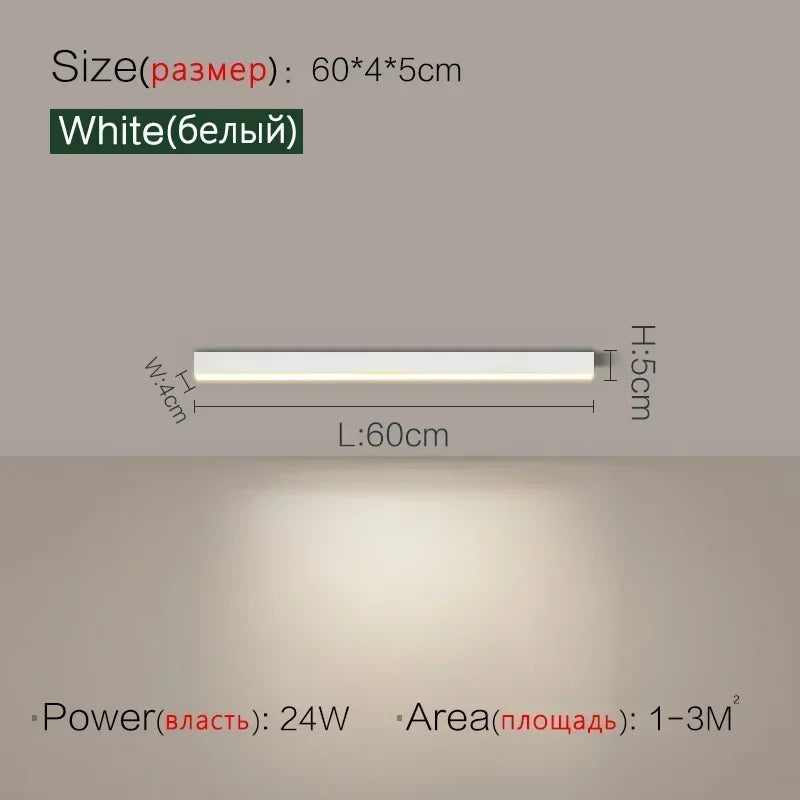 No main light lighting strip linear light minimalist bedroom led lighting background wall ceiling living room ceiling light
