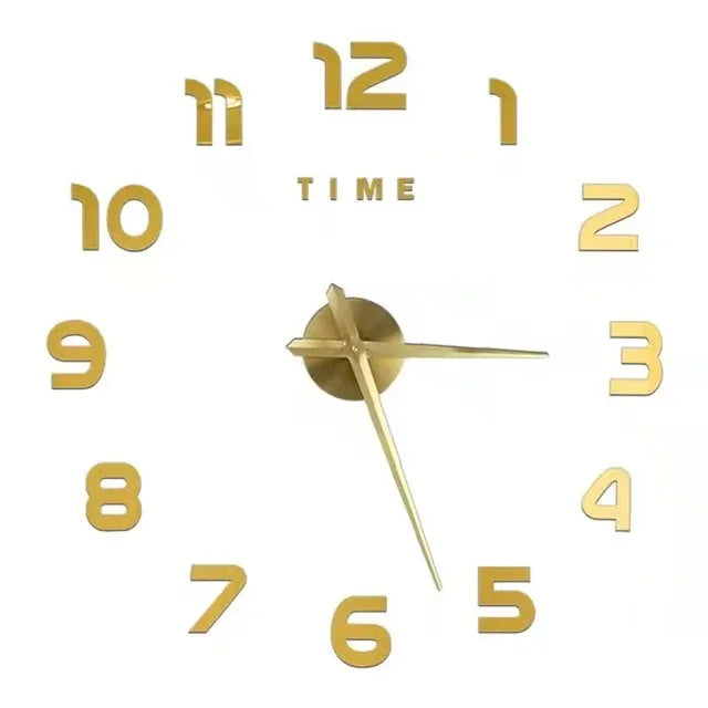 Modern Number Wall Clock