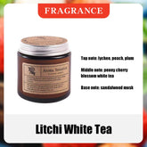 Amber Glass Soy Candle
