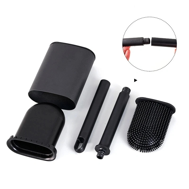 Detachable Toilet Brush with Holder