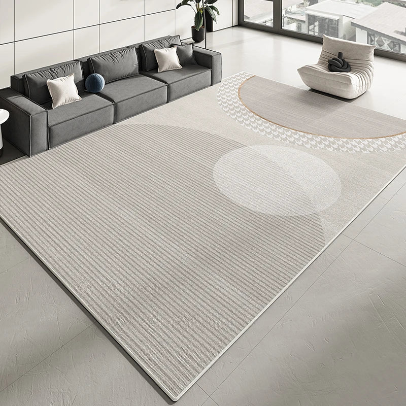 Stain-Resistant Low-Pile Rug