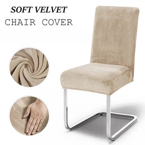 Sitzbezug aus weichem Samt