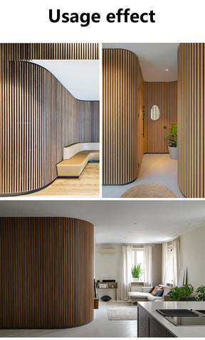 Wooden wallnut Wall Panel