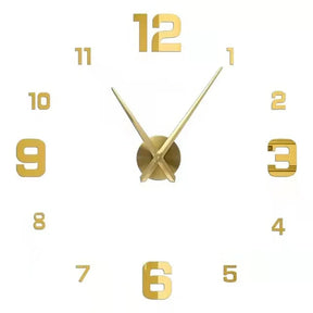 Modern Number Wall Clock