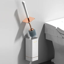 Wall-Mounted Toilet Brush