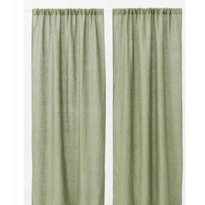 Light Filtering Linen Curtain