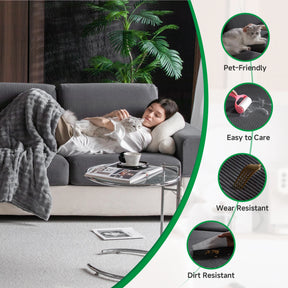 1 Pieza Waterproof Sofa Cover Luxury Adjustable Elastic Couch Cover for Living Room Sofa Seat Cover 1 2 3 4 Seater L Shaped