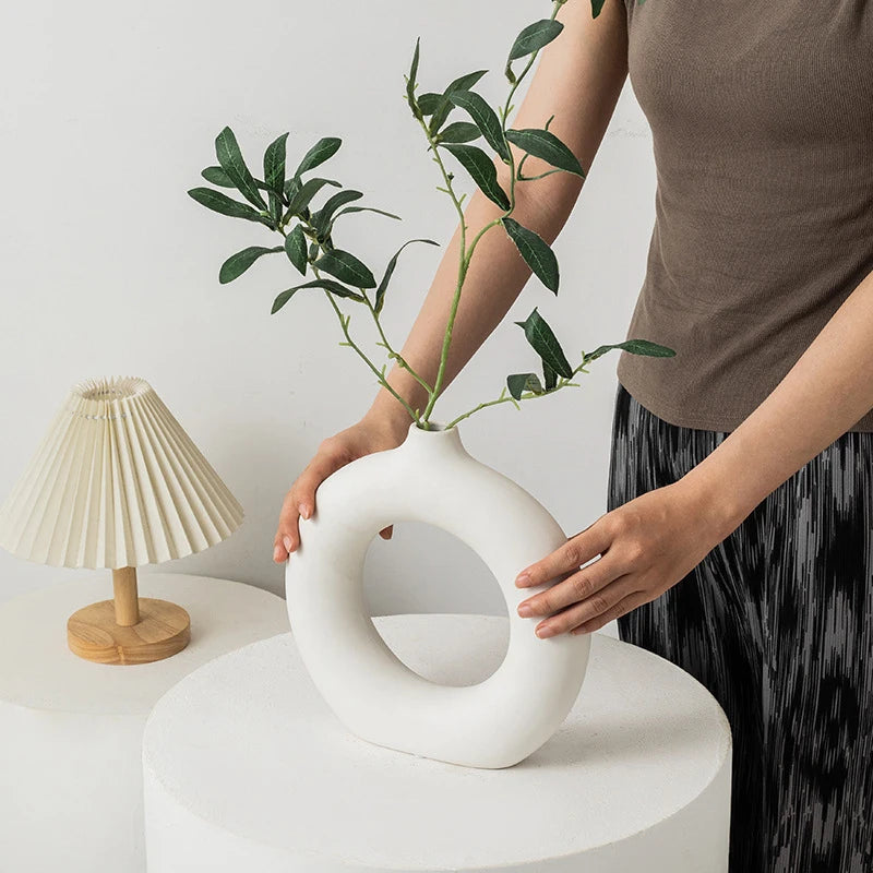 ORDERS Round Ceramic Vase