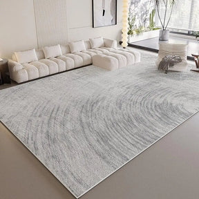 Striped Low-Pile Area Rug