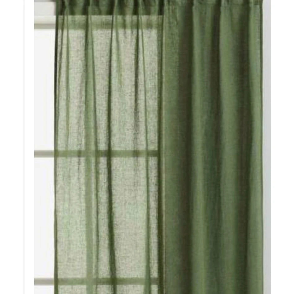 Light Filtering Linen Curtain