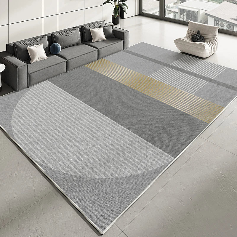 Stain-Resistant Low-Pile Rug