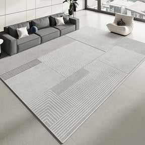 Stain-Resistant Low-Pile Rug