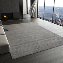 Flatwoven Beige Stripe Rug