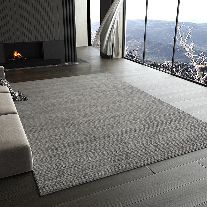 Flatwoven Beige Stripe Rug