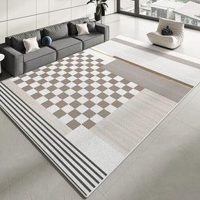 Stain-Resistant Low-Pile Rug