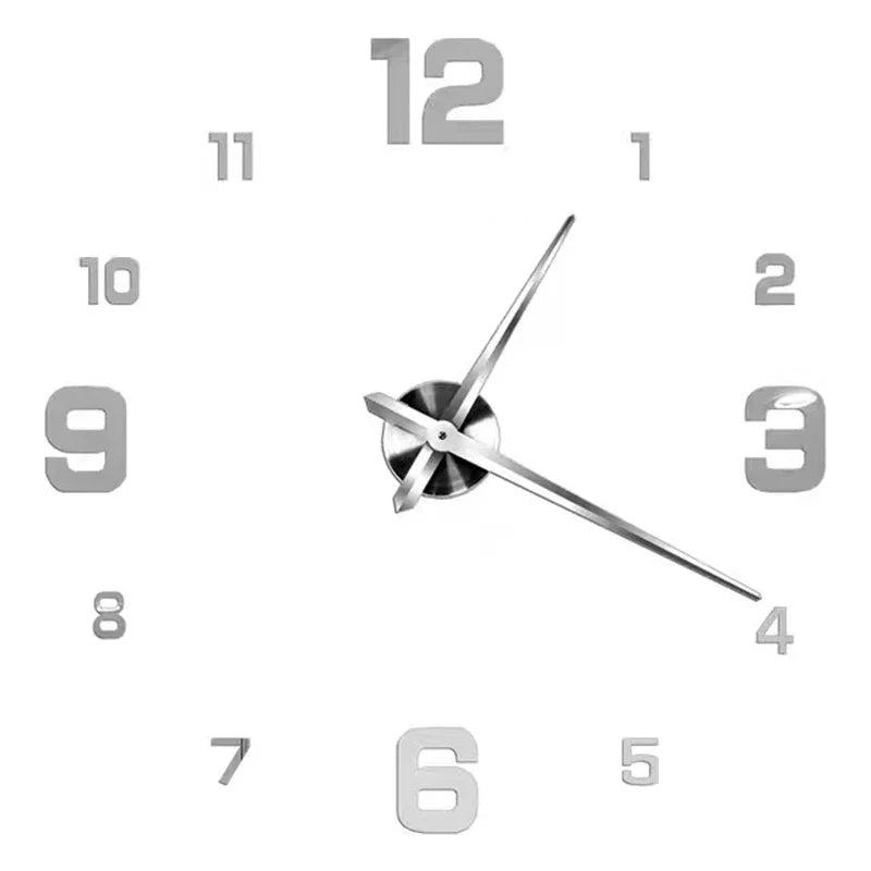 Modern Number Wall Clock