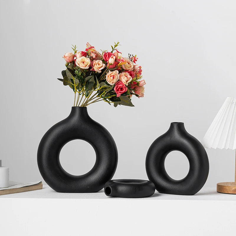 ORDERS Round Ceramic Vase