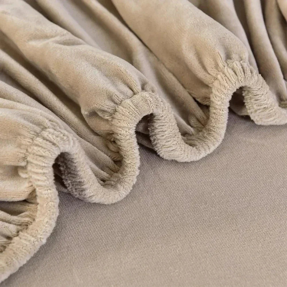 Sitzbezug aus weichem Samt