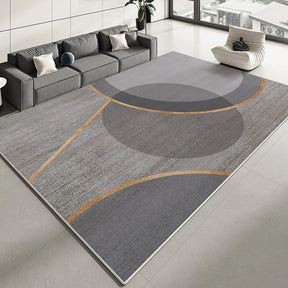 Stain-Resistant Low-Pile Rug