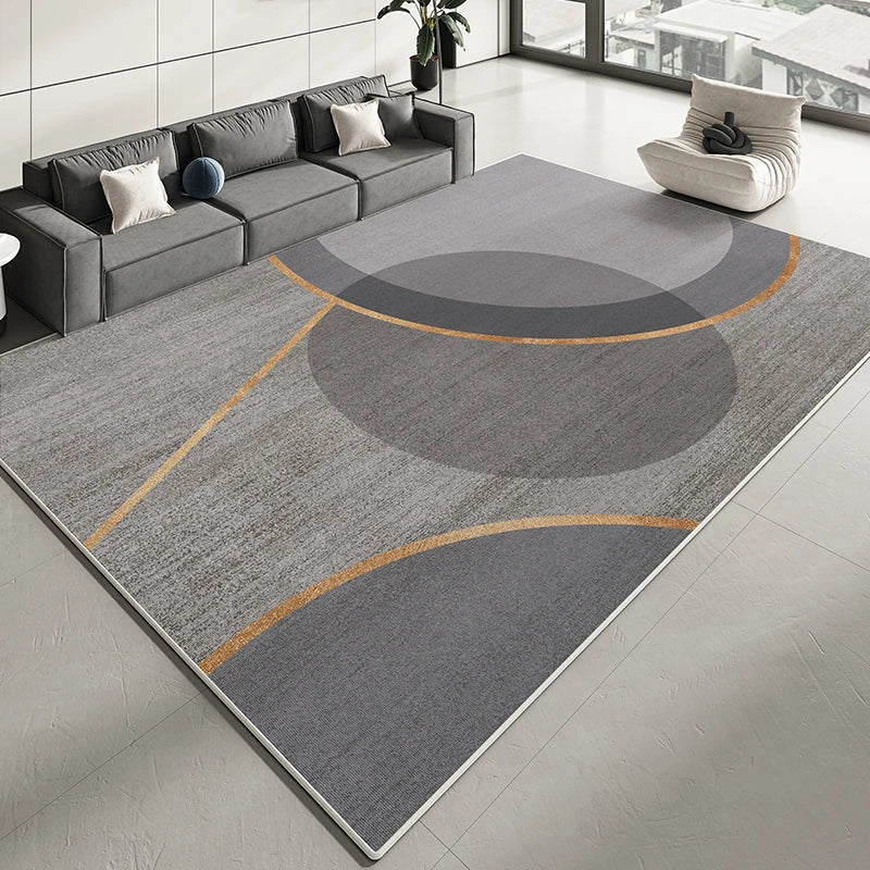 Stain-Resistant Low-Pile Rug