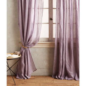 Light Filtering Linen Curtain