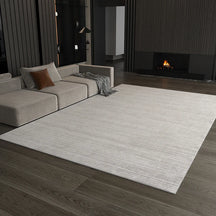 Flatwoven Beige Stripe Rug