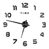 Modern Number Wall Clock