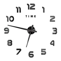 Modern Number Wall Clock