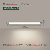 No main light lighting strip linear light minimalist bedroom led lighting background wall ceiling living room ceiling light