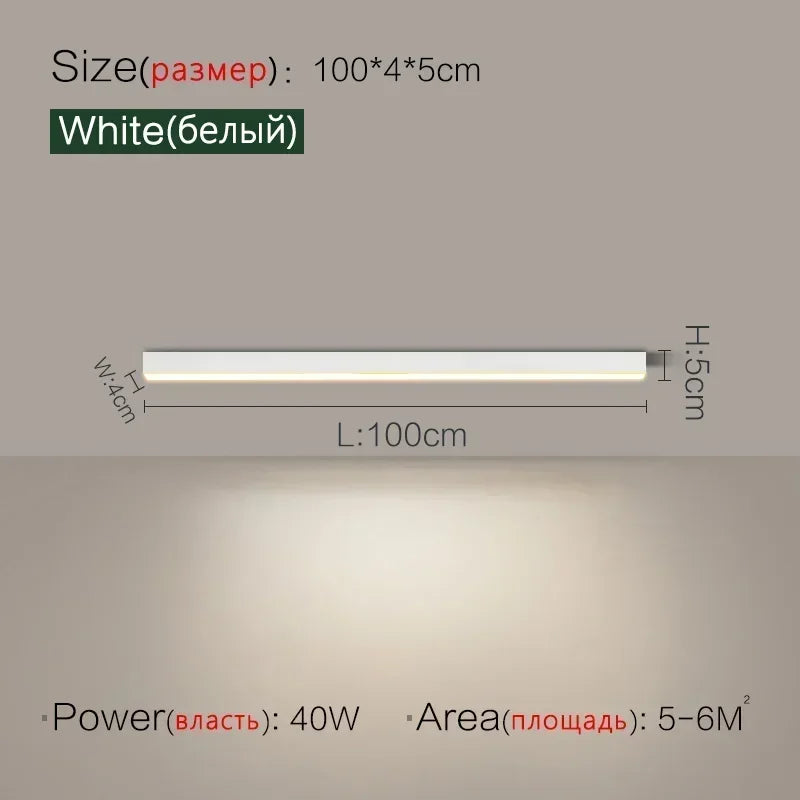 No main light lighting strip linear light minimalist bedroom led lighting background wall ceiling living room ceiling light