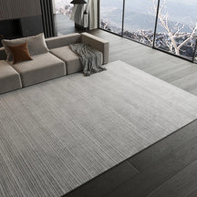 Flatwoven Beige Stripe Rug