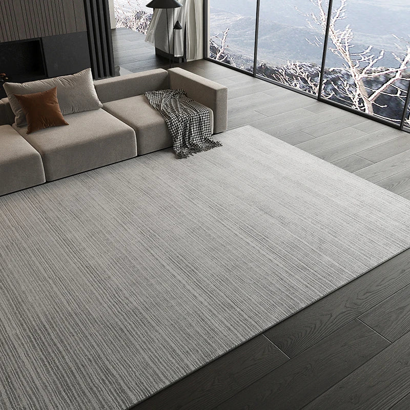 Flatwoven Beige Stripe Rug