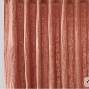 Light Filtering Linen Curtain