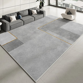 Stain-Resistant Low-Pile Rug