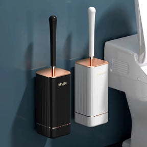 Wall-Mounted Toilet Brush