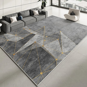 Stain-Resistant Low-Pile Rug