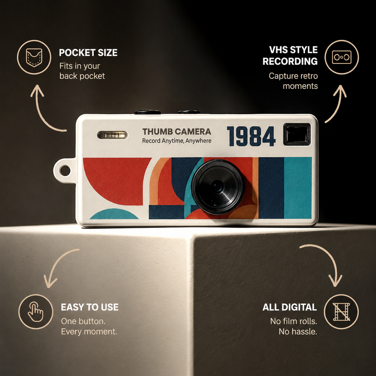 Cozy-Essentials™ | Mini Vintage Camera